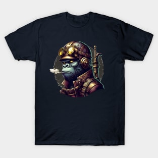 Cyberpunk Gorilla T-Shirt